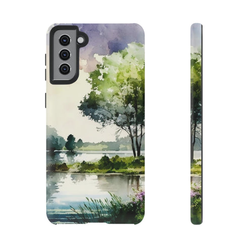 Summer Day by the Lake - Impact Resistant Phone Case